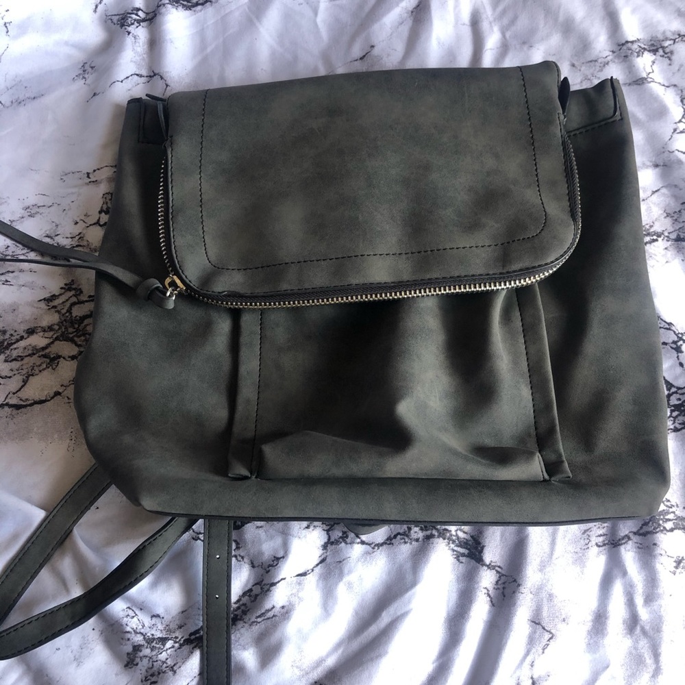 Gray JustFab backpack